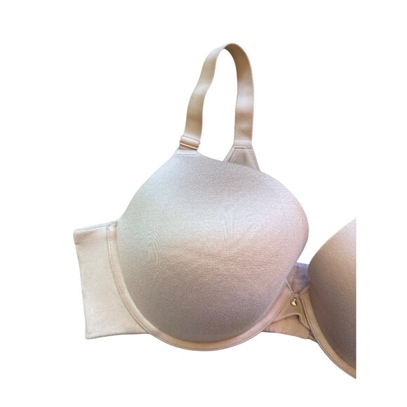 Cacique Bra 44D Boost Plunge Nude Padded 4 Hook Adjustable Straps Lingerie - Picture 2 of 10